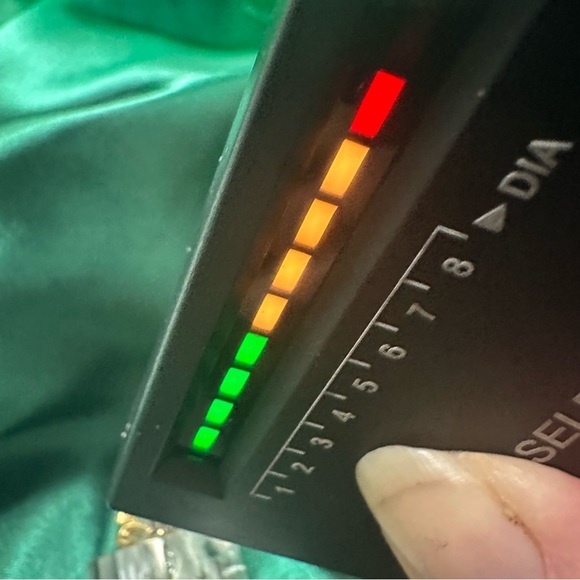 Vintage 14K Gold Ring Size 4.5 Blue Gemstone Diamond Accents 2.37g total Estate - Picture 13 of 14